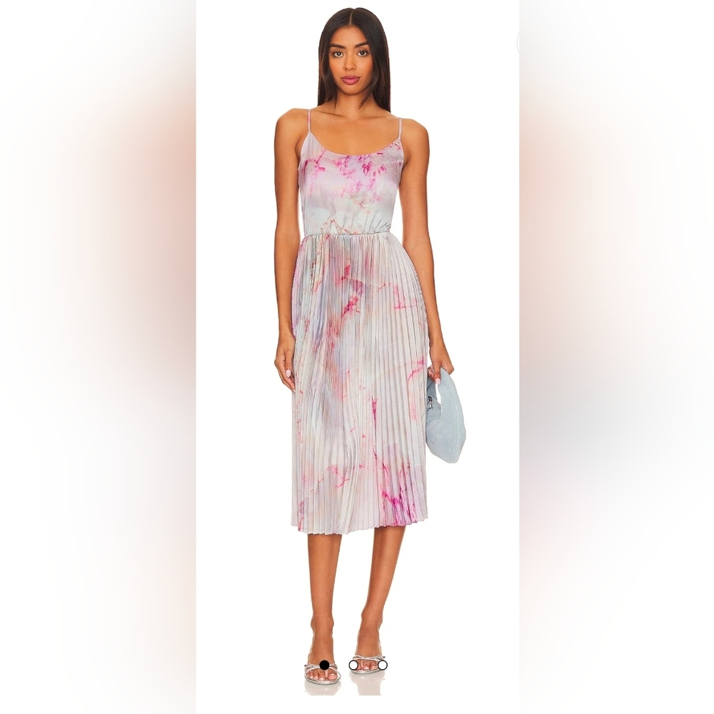 Floral Pink Maxi Dress